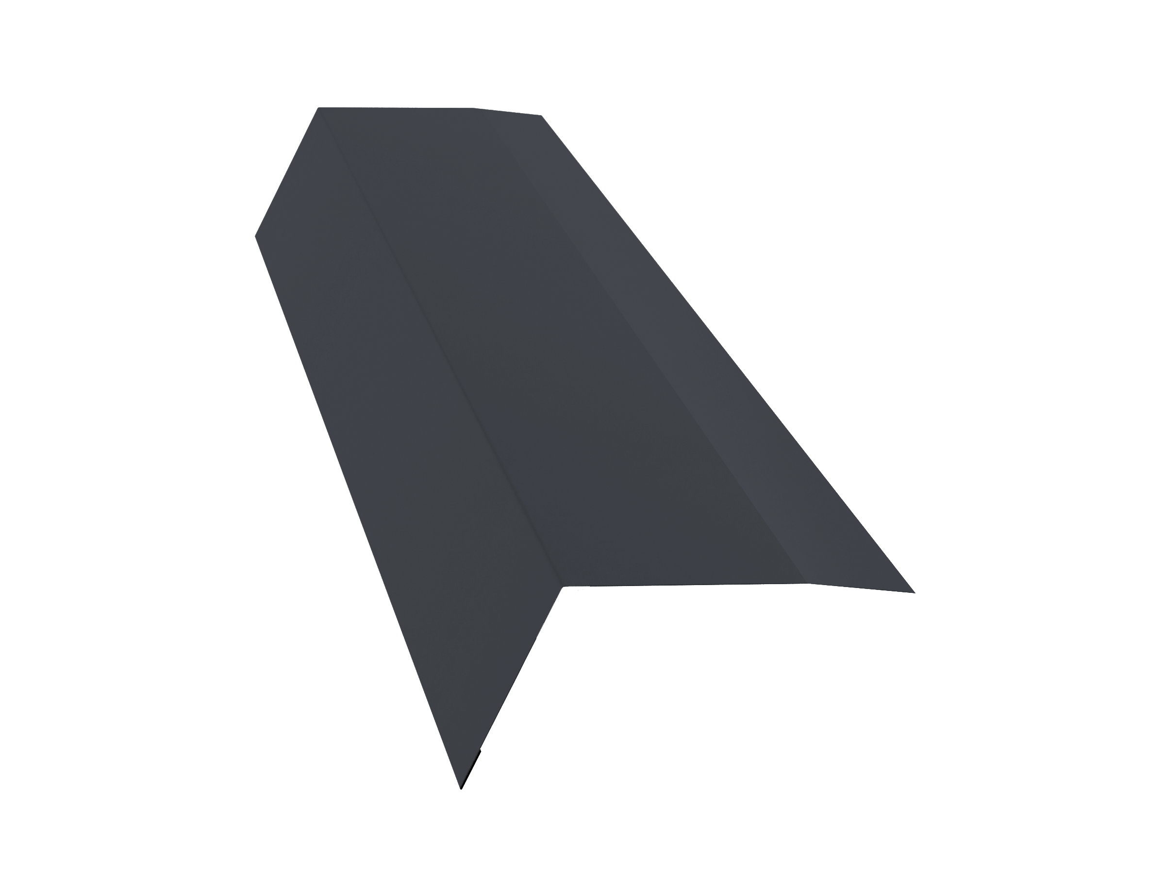 planka-karniznaya-100kh65-0-45-pe-s-plenkoy-ral-7024-mokryy-asfalt-2m-464983
